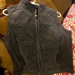 Soft gray vest